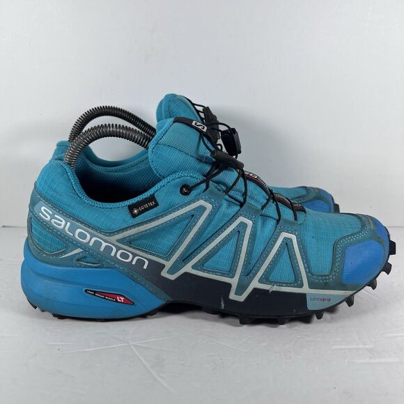 Salomon Shoes - Salomon Speedcross 4 Goretex GTX Athletic Trail Running Shoes Sneakers Women's 9